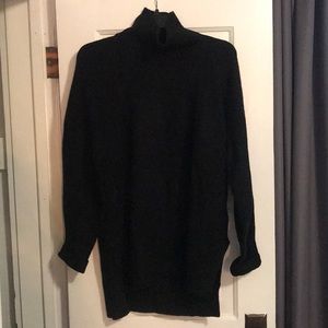 NWT Calvin Klein cowl neck sweater. Black